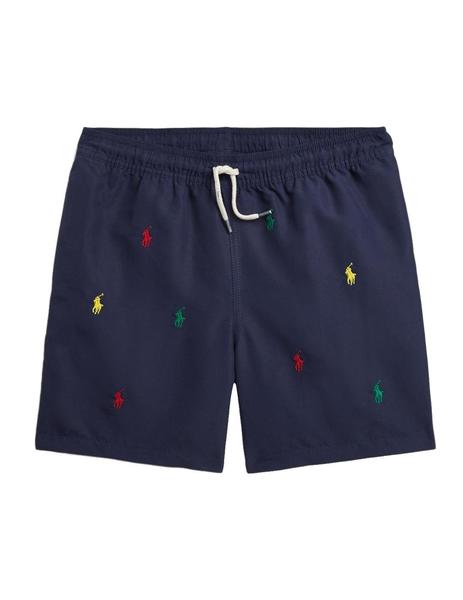 Respecto a eso es todo Picotear Bañador logo multicolor Polo Ralph Lauren