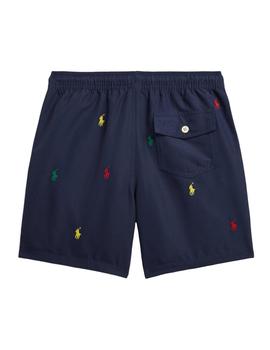 Bañador logo multicolor Polo Ralph Lauren