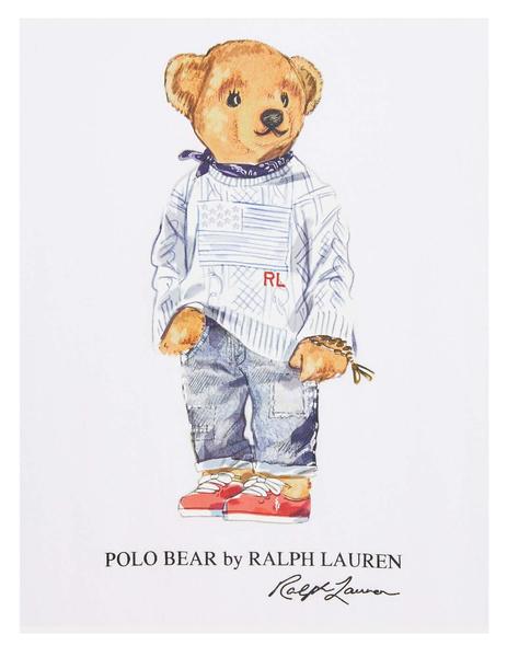 Camiseta blanca oso Polo Ralph Lauren