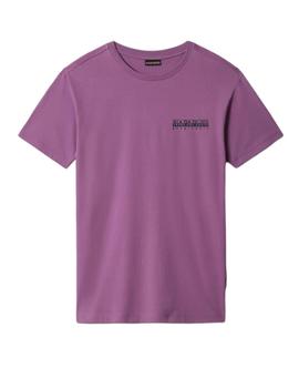 Camiseta s-Quintino violet chinese Napapijri