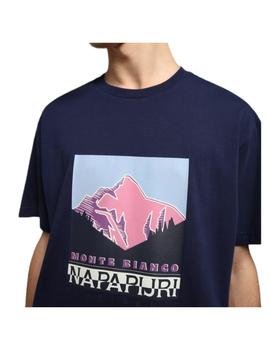 Camiseta S-Quintino Medieval Blue Napapijri