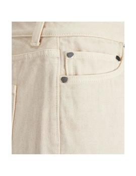 Pantalón Mom Hw Jeans Beige JJXX