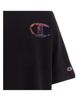 Camiseta crewneck negra Champion