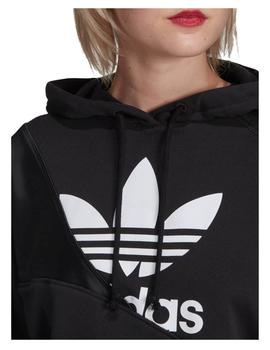 Sudadera negra logo Adidas