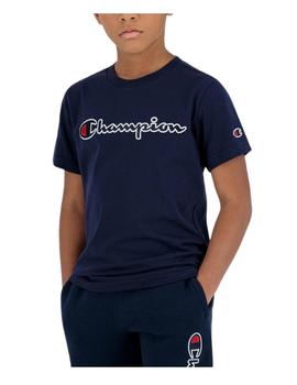 Camiseta Crewneck azul marino Champion