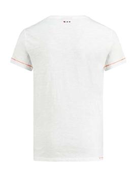 Camiseta KeepOnTrack blanca Napapijri