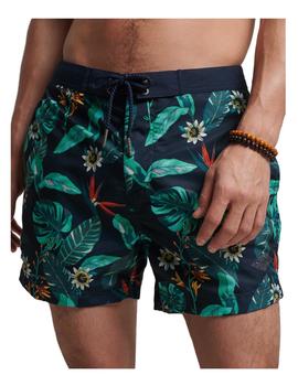 Bañador vintage hawaiian Superdry