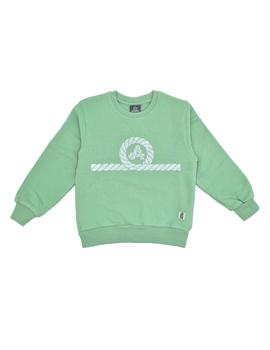 Sudadera Temurum junior verde Amarras