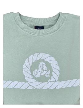 Sudadera Temurum junior verde Amarras