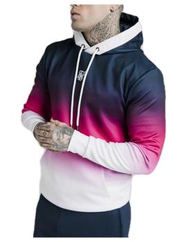 Sudadera tri-fade overhead hoodie Sik Silk