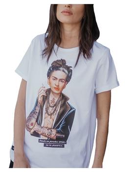 Camiseta unisex Frida Kahlo Be Happiness