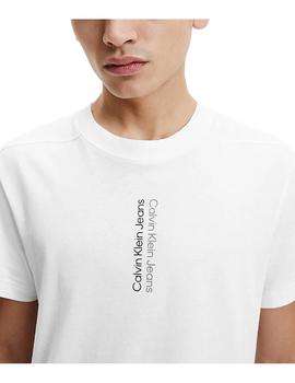 Camiseta mirror logo Calvin Klein