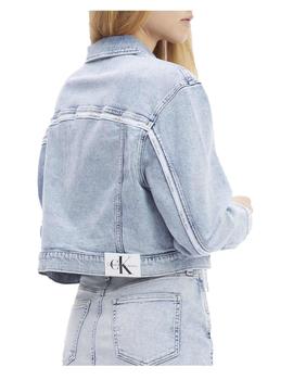 Chaqueta denim cropped oversized Calvin Klein