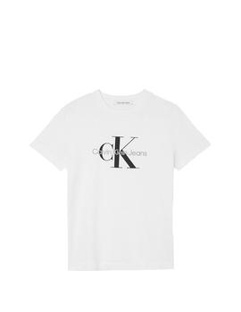 Camiseta core monogram regular Calvin Klein