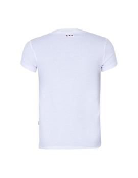 Camiseta blanca Santander Napapijri