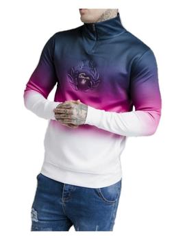 Sudadera quarter zip overhead track top Sik Silk