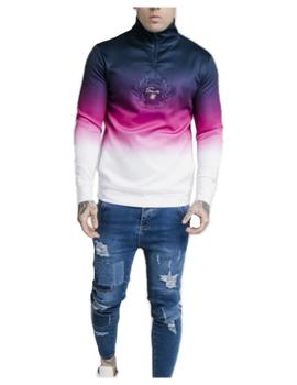 Sudadera quarter zip overhead track top Sik Silk