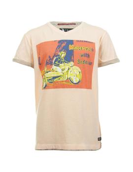 Camiseta naranja Jack Pepe Jeans