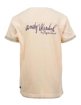 Camiseta naranja Jack Pepe Jeans