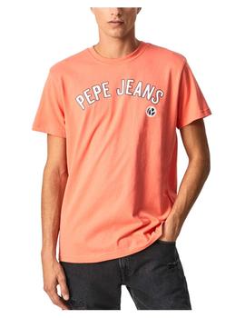 Camiseta Alessio Naranja Pepe Jeans