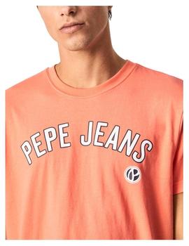 Camiseta Alessio Naranja Pepe Jeans