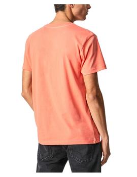 Camiseta Alessio Naranja Pepe Jeans