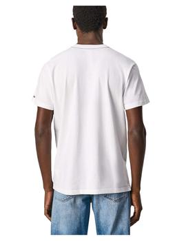 Camiseta Alessio blanca Pepe Jeans