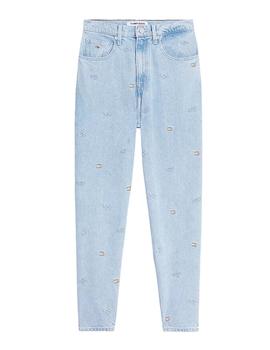 Pantalón vaquero mom jean uhr Tommy Jeans