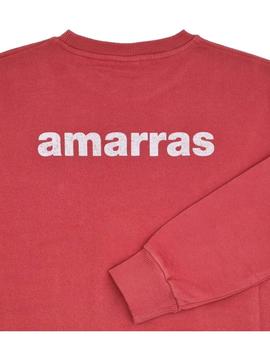 Sudadera Jog roja Amarras