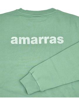 Sudadera Temurum verde Amarras