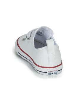 All Star Velcro Piel Blanca Converse