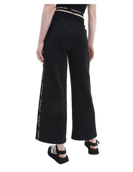 Pantalón logo tape wide leg Calvin Klein