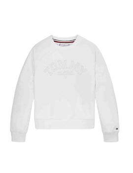 Sudadera logo bordado Tommy Hilfiger