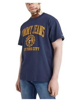 Camiseta College Logo Tee Tommy Jeans