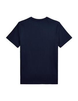 Camiseta azul logo pintura Polo Ralph Lauren