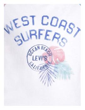 Camiseta blanca Bright Levis