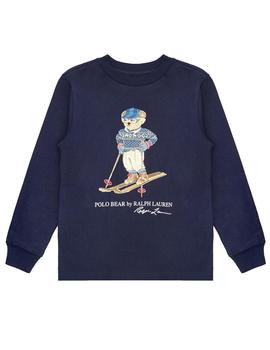Camiseta manga larga oso Polo Ralph Lauren