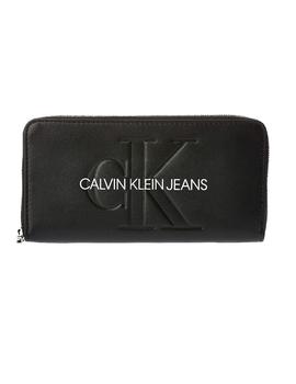 Cartera sculpted zip around Calvin Klein