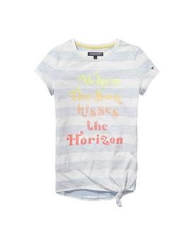 Camiseta Girls Stripe Tommy Hilfiger