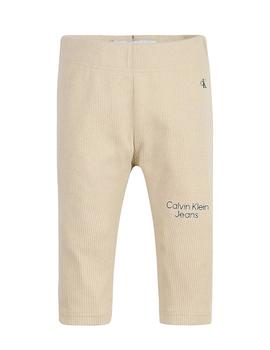 Pantalón Stack Logo Legging Muslin Calvin Klein