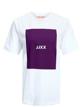 Camiseta Amber SS Relaxed Acai JJXX