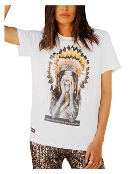 Camiseta unisex Naomi india Be happiness