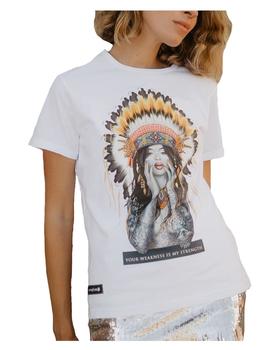 Camiseta unisex Naomi india Be happiness