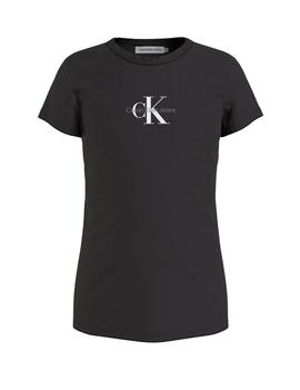 Camiseta Micro Monograma Calvin Klein