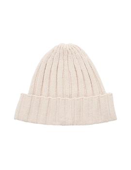 Gorro Eggshell Monogram Rib Calvin Klein