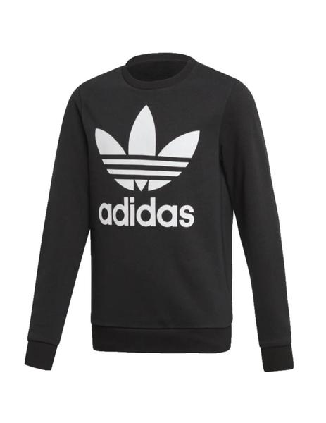 Sudadera Trefoil Negra Adidas