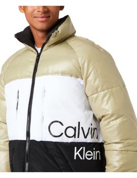 Chaqueta colorblock puffer Calvin Klein