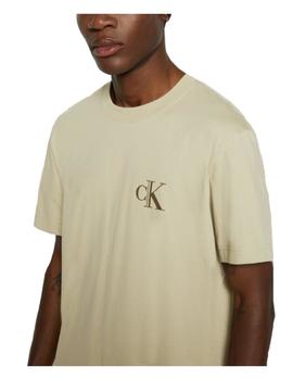 Camiseta High Shine Institutional Tee Calvin Klein