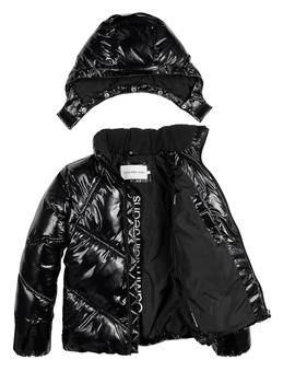 Chaqueta Cuts Seams Quilted Shiny Calvin klein