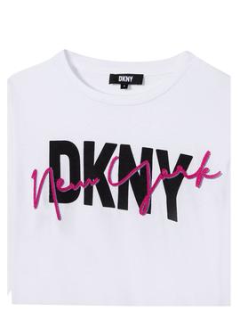 Camiseta M.L blanca DKNY